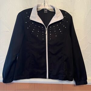 Alia Petites Black and White Jacket Size 8P